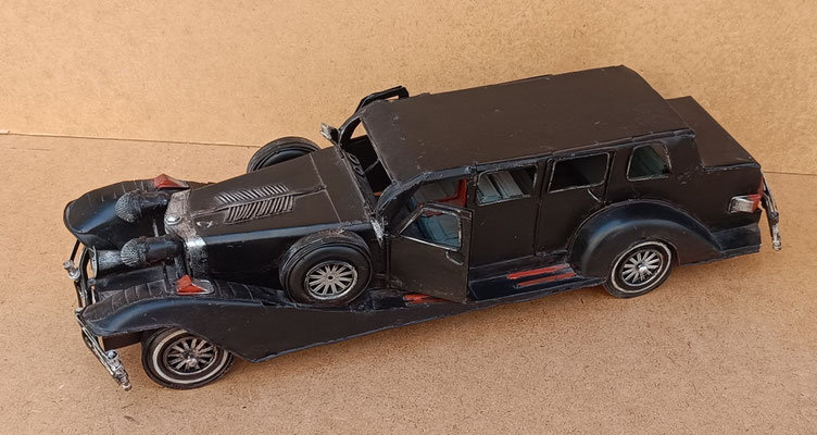 Coche hojalata. Ref 20844. 13x48x14