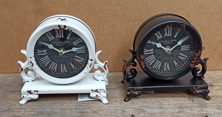 Reloj mesa "Cafe de la tour". Ref 20412. 18x17