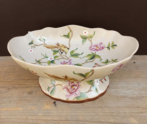 Frutero de porcelana