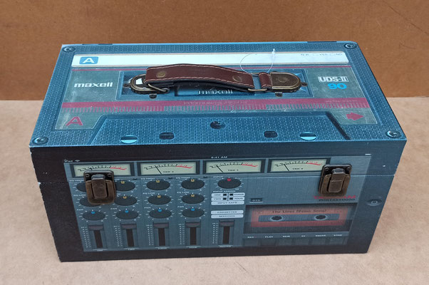 Maletín cassette. Ref 47296. 34x17x17