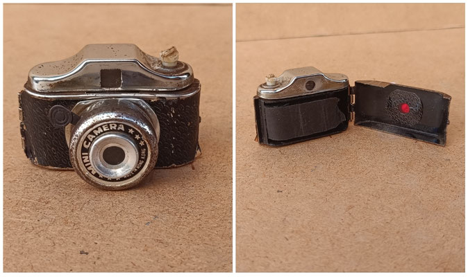 Mini cámara espía hecha en Hong Kong. Ref GOY. 3,5X5X3