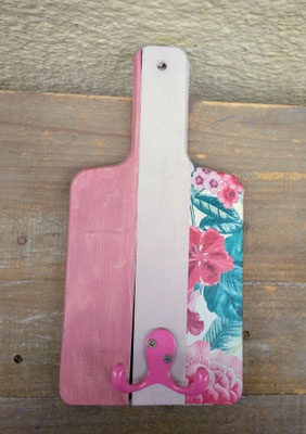 Perchero madera. 29,5x15