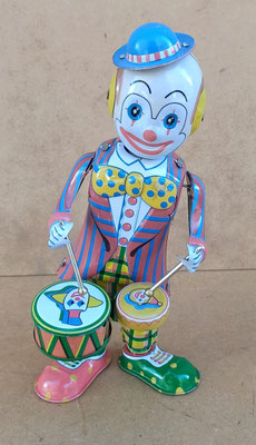 Payaso tambor. Ref MS363. 20x10x5