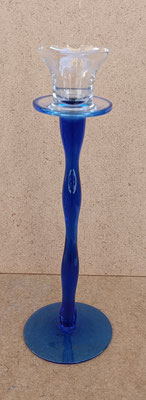 Portavelas cristal. Ref CA24. 24x7,5