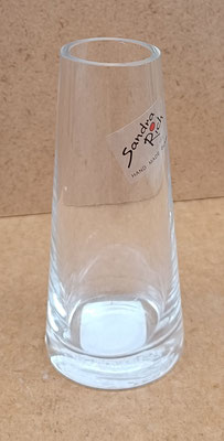 Jarrón cristal mini. Ref 86512. 12x5