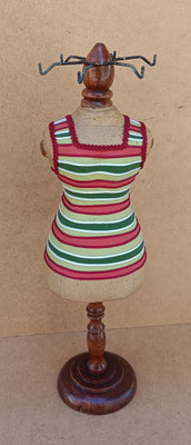 Maniquí joyero cartón. Ref 4412. 42x10