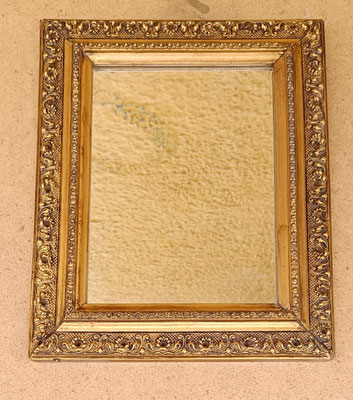 Espejo madera. 33X26X4