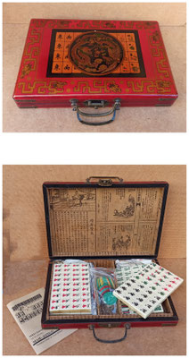 Caja juego Mahjong. Ref 10682. 28x18x4