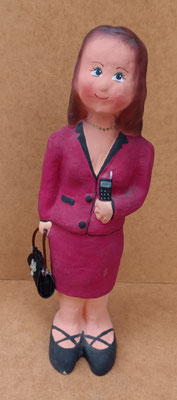 Manit. Ejecutiva cartón fallero artesano. Ref 2311. 28x9x8