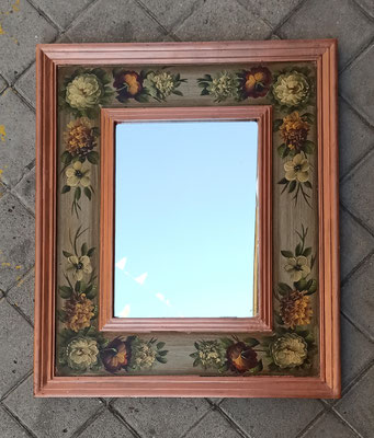 Espejo madera. 60x70x3