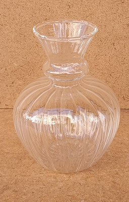 Jarrón cristal. Ref 74004300. 11x8