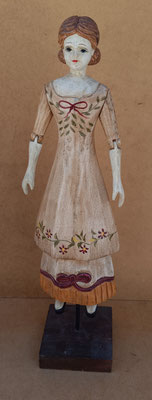 Figura femenina madera. Ref 4954. 44x12x10