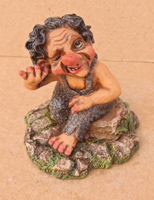Troll resina. 8x7x6