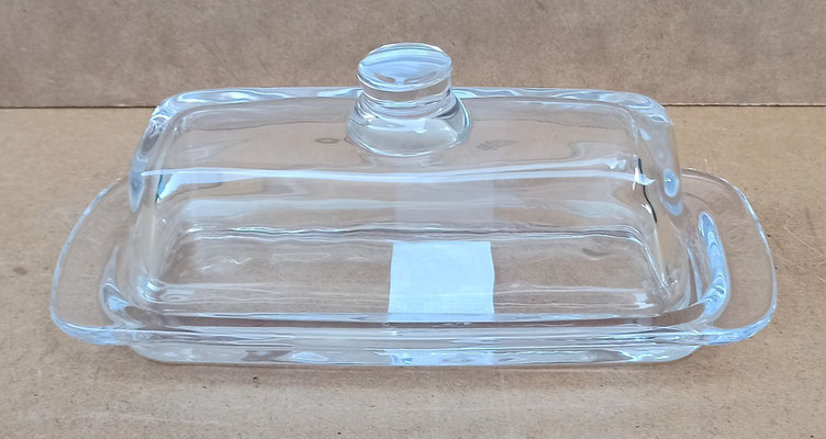 Mantequillero cristal. Ref 6GL4220. 20x9x8