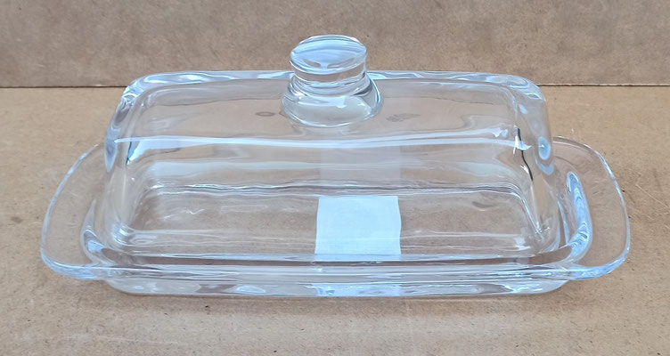 Mantequillero cristal. Ref 6GL4220. 20x9x8