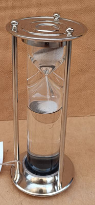 Reloj de arena agua. Ref 26503. 20x8. 1,30 minutos
