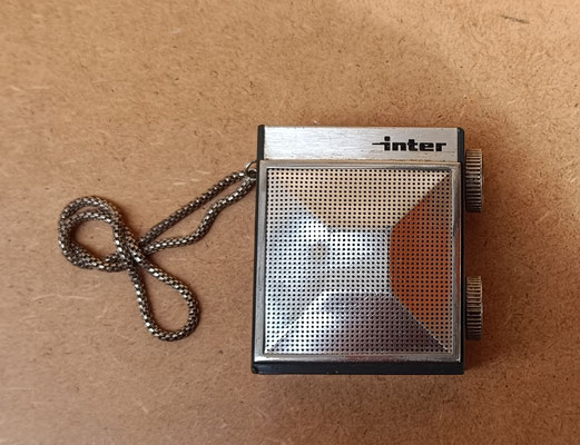 Transistor vintage Inter. 7x6x3