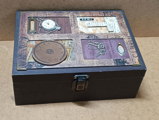 Caja madera. Ref 506013005. 21x15x8