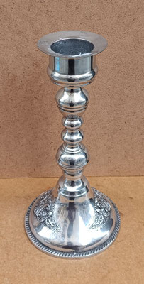 Portavelas metal. Ref 78083. 27x14