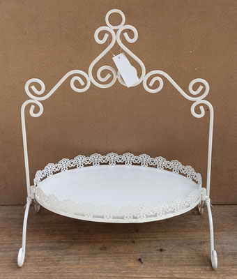 Porta pasteles metal. Ref 2771. 46x34