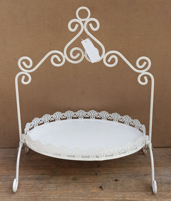 Porta pasteles metal. Ref 2771. 46x34