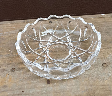 Cenicero de cristal Momparler (Valencia). 8,5x2,5