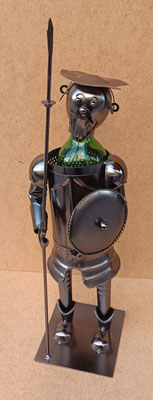 Botellero metal Don Quijote. Ref