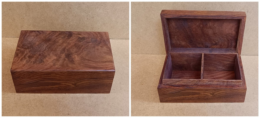 Caja madera (vale para fichas de ajedrez). 8x12x20