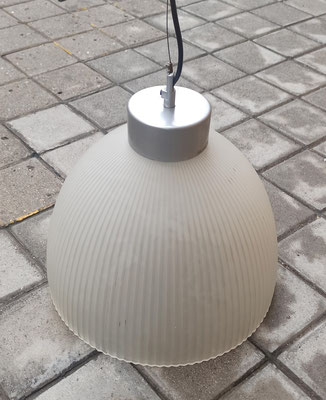 Lámpara techo cristal. 33x35 diámetro
