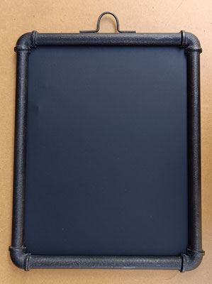 Pizarra metal. 53x39