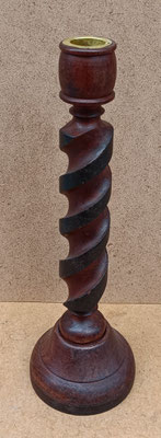 Portavelas madera. Ref WA081. 28x8,5. Pareja disponible 