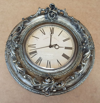Reloj pared resina. Ref 17496. 35x33x5