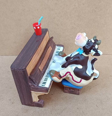 Parastone. Colección So'vache. Vaca piano. Ref SOV07. 13x14x14