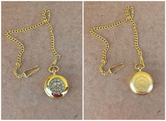 Reloj bolsillo a cuerda. Ref RB10. 5,5x4