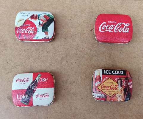 Pastilleros metal Coca cola. Ref 62000001. 
