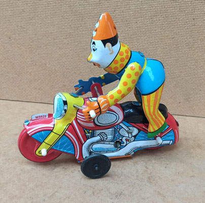 Payaso moto. Ref MS629. 13 cms
