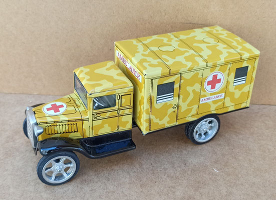 Ambulancia militar. 