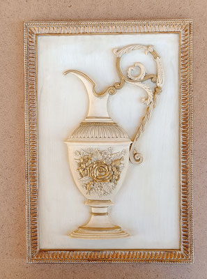 Cuadro relieve resina. Ref 9855/779. 22,5x32,5