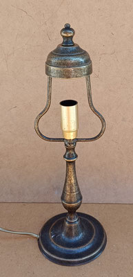 Base lámpara bronce. Ref 22100044. 35x11,5. Pareja disponible 