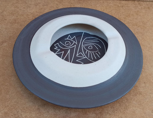 Cenicero cerámica gallega Regal. 16x2