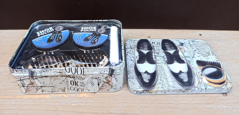 Caja limpia zapatos. Ref 2462. 19x13x7
