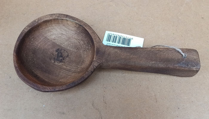 Cucharón madera. Ref 3965400. 3x27x11,5