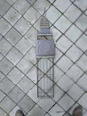 Adorno pared Big Ben