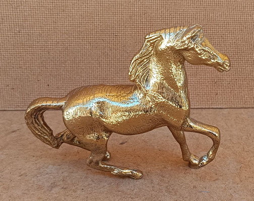 Caballo bronce. Ref 10001300. 13x15x4
