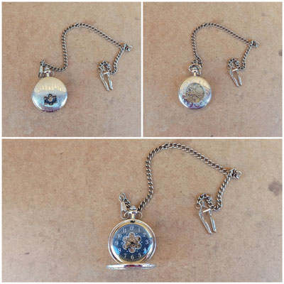 Reloj bolsillo a cuerda. Ref 57028083. 6,5x5x1
