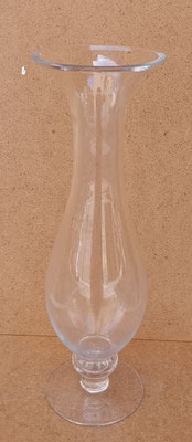 Jarrón cristal. Ref 332095. 40x12