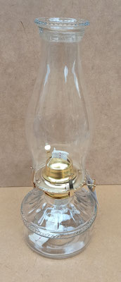 Quinqué cristal. Ref A035. 32x12