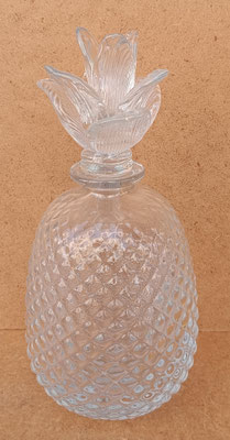 Botella piña cristal. Ref 27076. 33x14