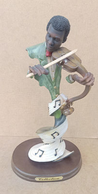 Violinista resina. Ref 2855207314. 32x17x14