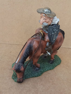 Quijote resina. Ref 36096. 19x18x8